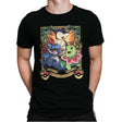 Johto Starters - Mens Premium T-Shirts RIPT Apparel Small / Black