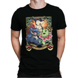 Johto Starters - Mens Premium T-Shirts RIPT Apparel Small / Black