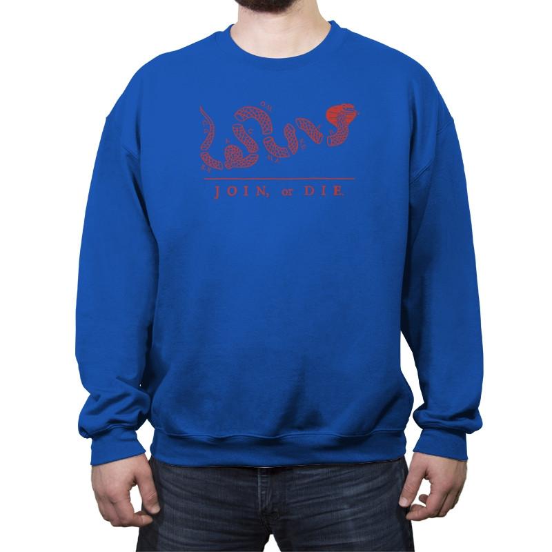 Join Cobra - Crew Neck Sweatshirt Crew Neck Sweatshirt RIPT Apparel