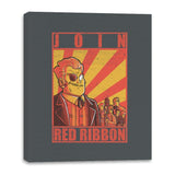 Join Red Ribbon - Canvas Wraps Canvas Wraps RIPT Apparel 16x20 / Charcoal