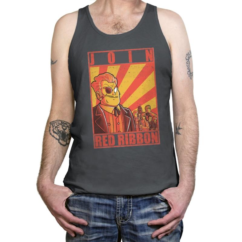 Join Red Ribbon - Tanktop Tanktop RIPT Apparel X-Small / Asphalt