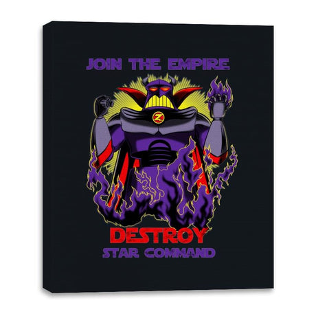 Join The Empire - Canvas Wraps Canvas Wraps RIPT Apparel 16x20 / Black