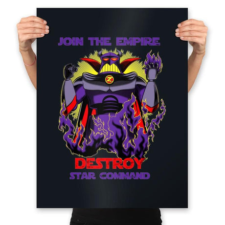 Join The Empire - Prints Posters RIPT Apparel 18x24 / Black