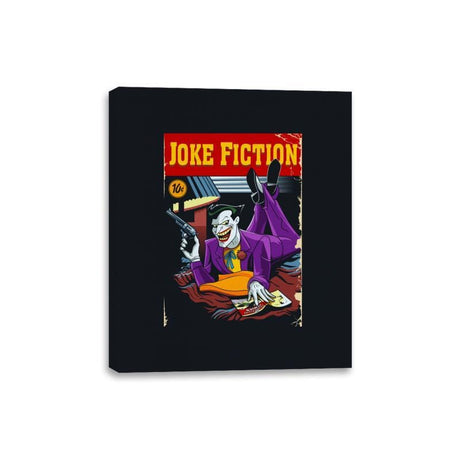 Joke Fiction HA - Canvas Wraps Canvas Wraps RIPT Apparel 8x10 / Black