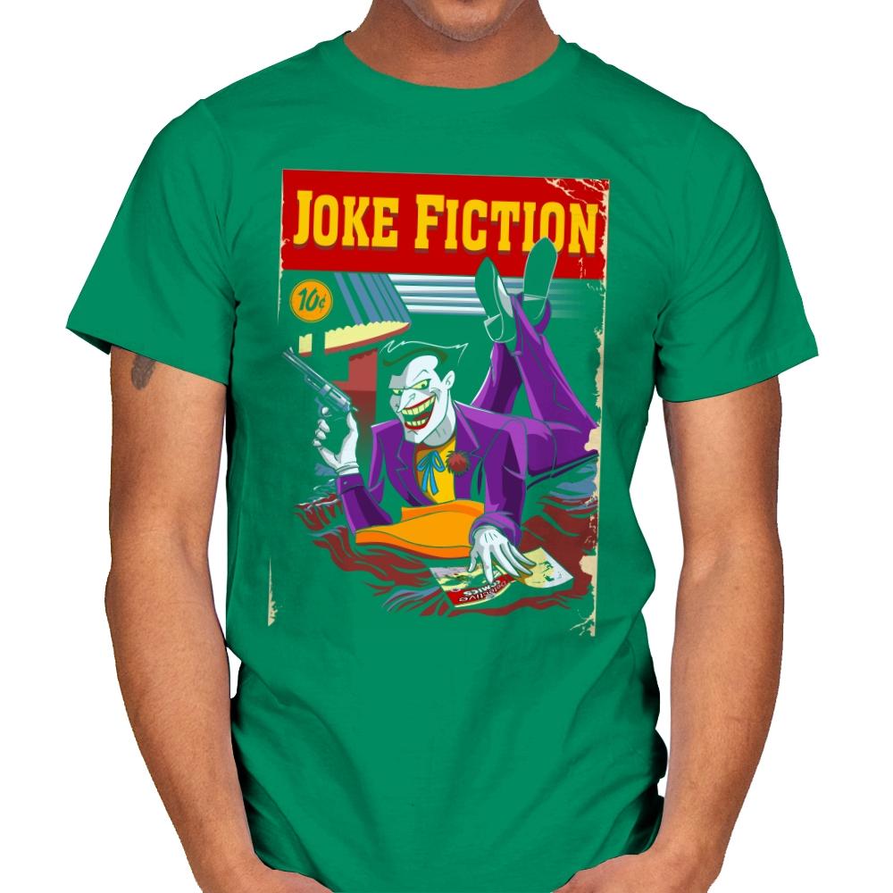 Joke Fiction HA - Mens T-Shirts RIPT Apparel Small / Kelly