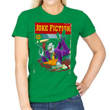 Joke Fiction HA - Womens T-Shirts RIPT Apparel Small / Irish Green