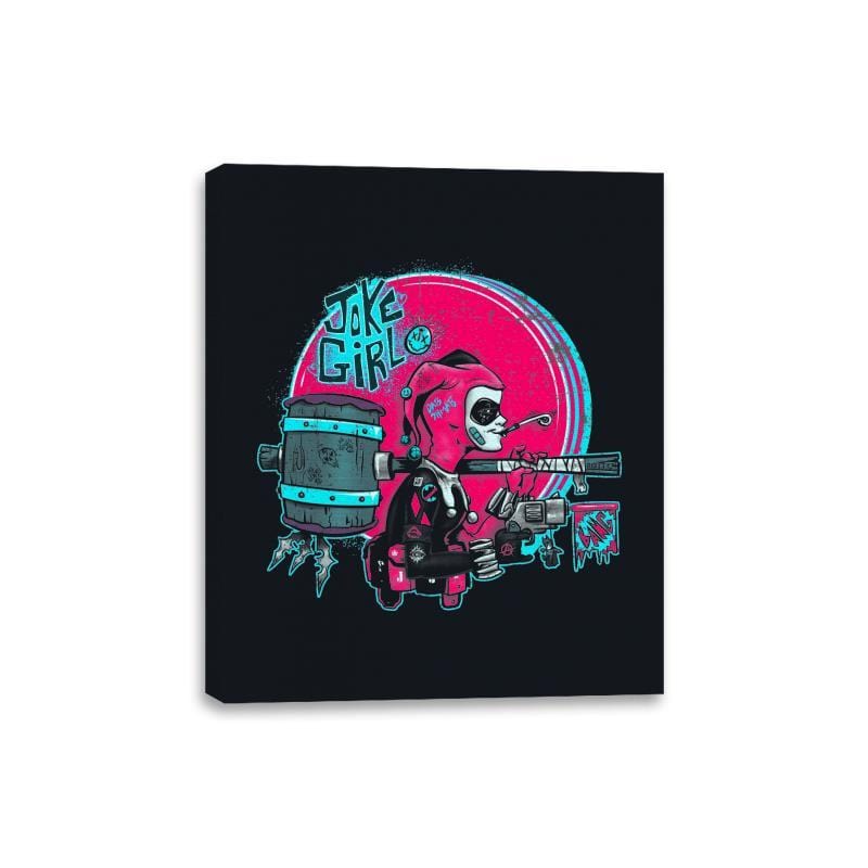 Joke Girl Bang - Canvas Wraps Canvas Wraps RIPT Apparel 8x10 / Black