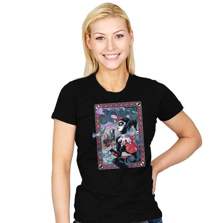 Joke - Womens T-Shirts RIPT Apparel