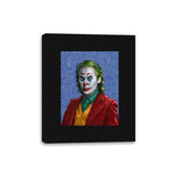 Joker Van Gogh - Canvas Wraps Canvas Wraps RIPT Apparel 8x10 / Black