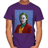 Joker Van Gogh - Mens T-Shirts RIPT Apparel Small / Purple