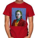 Joker Van Gogh - Mens T-Shirts RIPT Apparel Small / Red