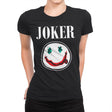 Joker - Womens Premium T-Shirts RIPT Apparel Small / Black