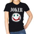 Joker - Womens T-Shirts RIPT Apparel Small / Black