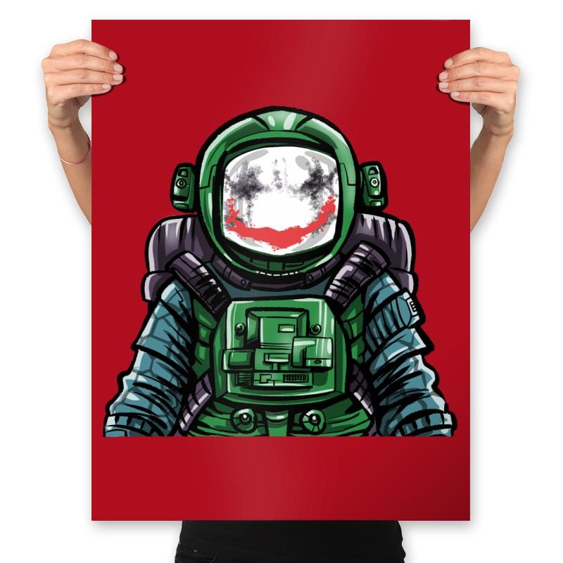 Jokernauta - Prints Posters RIPT Apparel 18x24 / Red