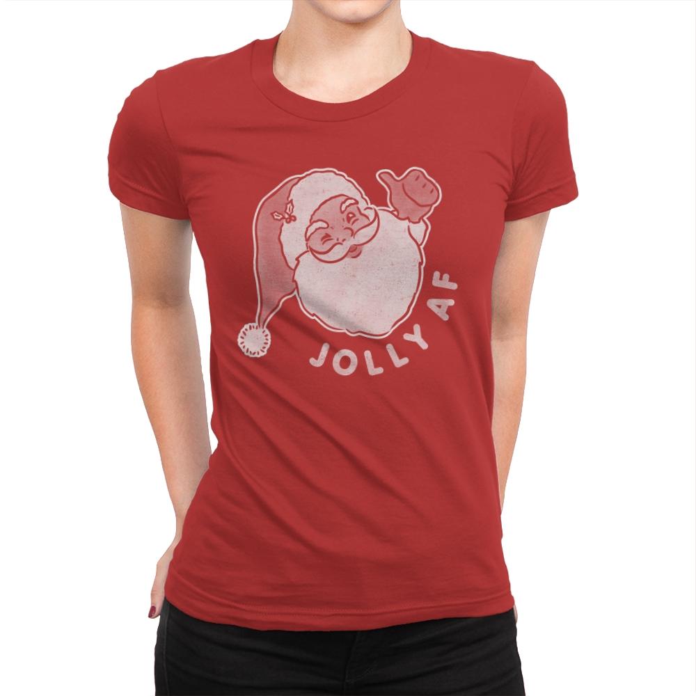 Jolly AF - Womens Premium T-Shirts RIPT Apparel Small / c20206