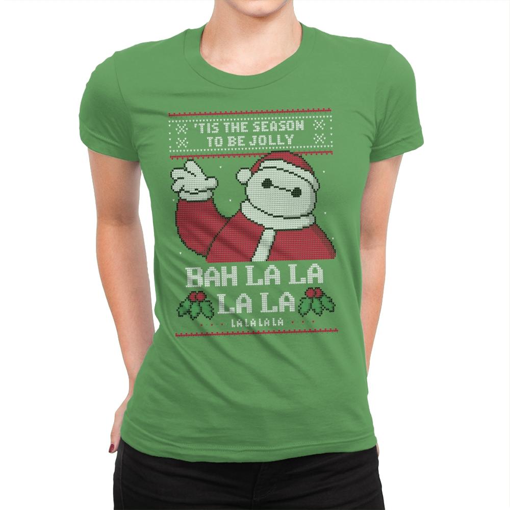 Jolly Season! - Womens Premium T-Shirts RIPT Apparel Small / Kelly