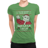 Jolly Season! - Womens Premium T-Shirts RIPT Apparel Small / Kelly