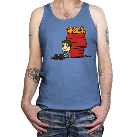 Jon Brown! - Tanktop Tanktop RIPT Apparel X-Small / Blue Triblend