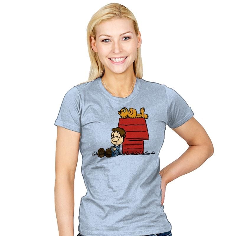 Jon Brown! - Womens T-Shirts RIPT Apparel Small / Baby Blue