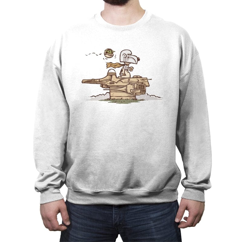 Jon Nadenichek - Crew Neck Sweatshirt Crew Neck Sweatshirt RIPT Apparel Small / White