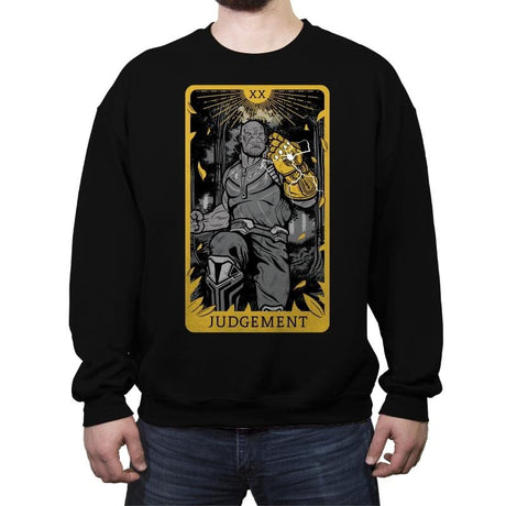 Judgement - Crew Neck Sweatshirt Crew Neck Sweatshirt RIPT Apparel Small / Black