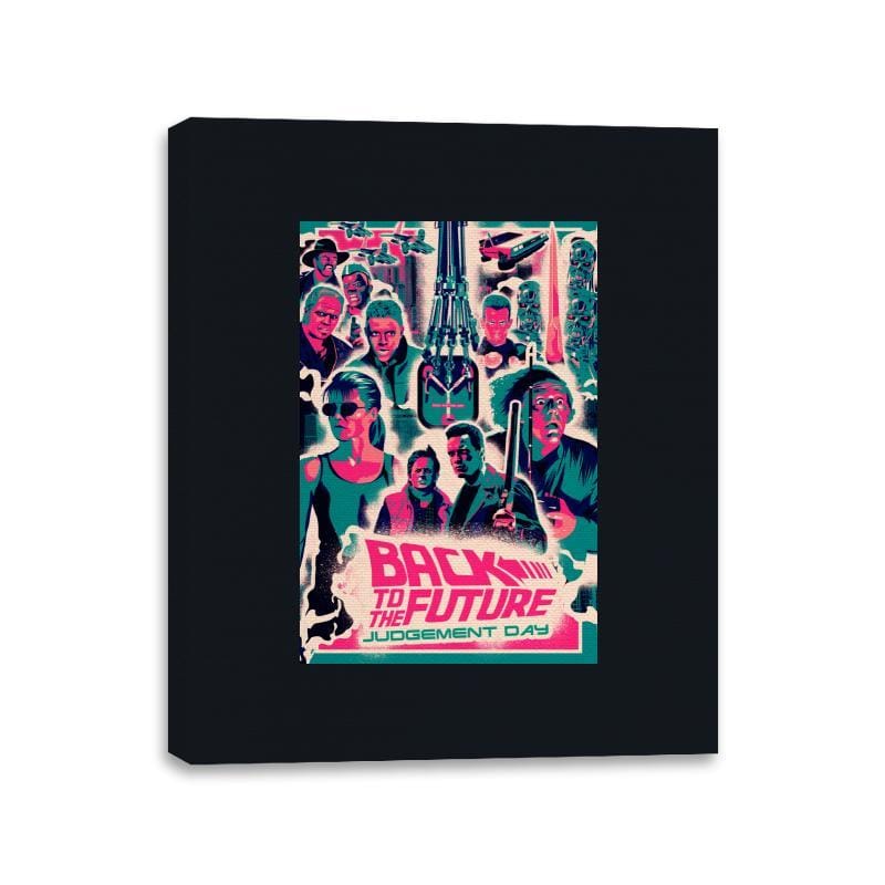 Judgement Day - Canvas Wraps Canvas Wraps RIPT Apparel 11x14 / Black