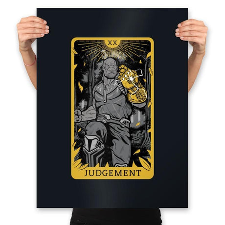 Judgement - Prints Posters RIPT Apparel 18x24 / Black