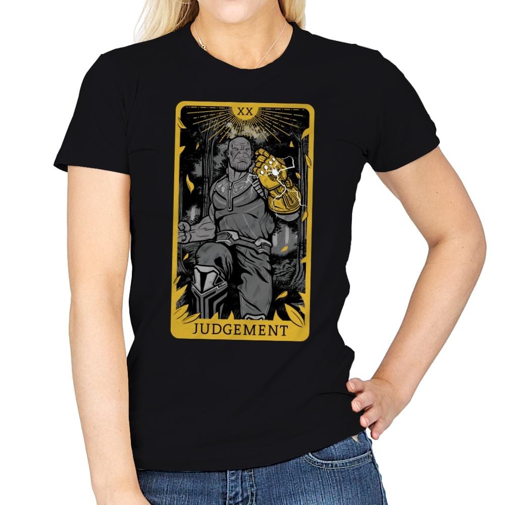 Judgement - Womens T-Shirts RIPT Apparel Small / Black