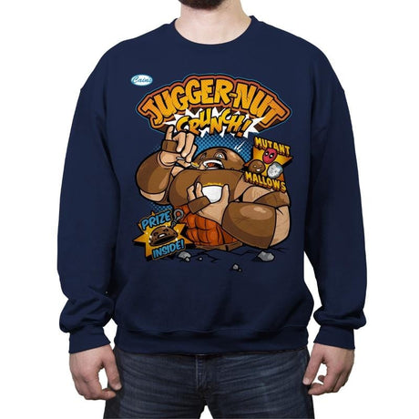 Jugger-Nut Crunch! - Crew Neck Sweatshirt Crew Neck Sweatshirt RIPT Apparel