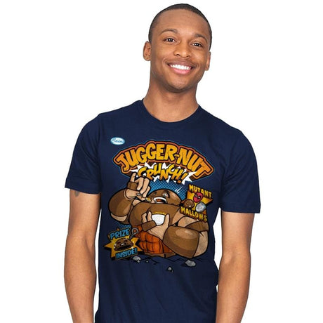 Jugger-Nut Crunch! - Mens T-Shirts RIPT Apparel Small / Navy