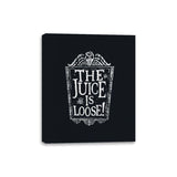 Juice is Loose - Canvas Wraps Canvas Wraps RIPT Apparel 8x10 / Black