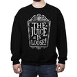 Juice is Loose - Crew Neck Sweatshirt Crew Neck Sweatshirt RIPT Apparel Small / Black