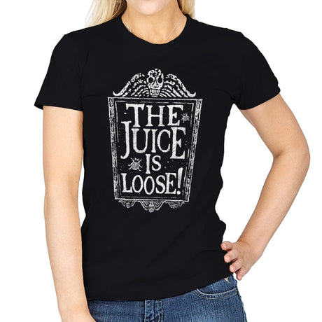 Juice is Loose - Womens T-Shirts RIPT Apparel Small / Black