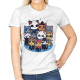 Jujutsu Cat-isen - Womens T-Shirts RIPT Apparel Small / White