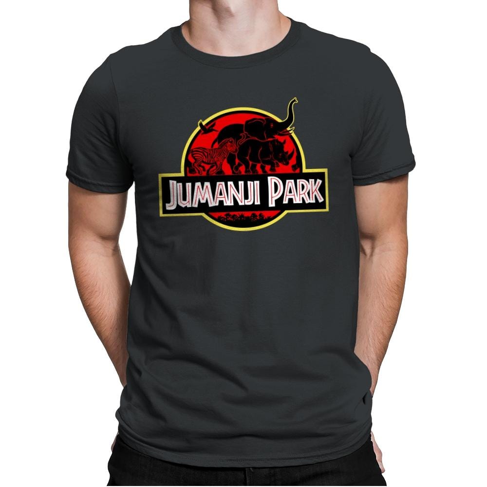 Jumanji Park - Mens Premium T-Shirts RIPT Apparel Small / Heavy Metal