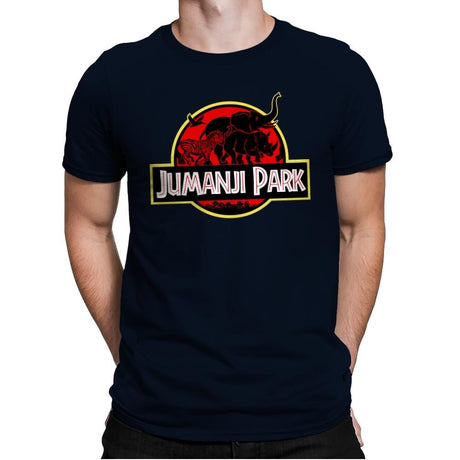 Jumanji Park - Mens Premium T-Shirts RIPT Apparel Small / Midnight Navy