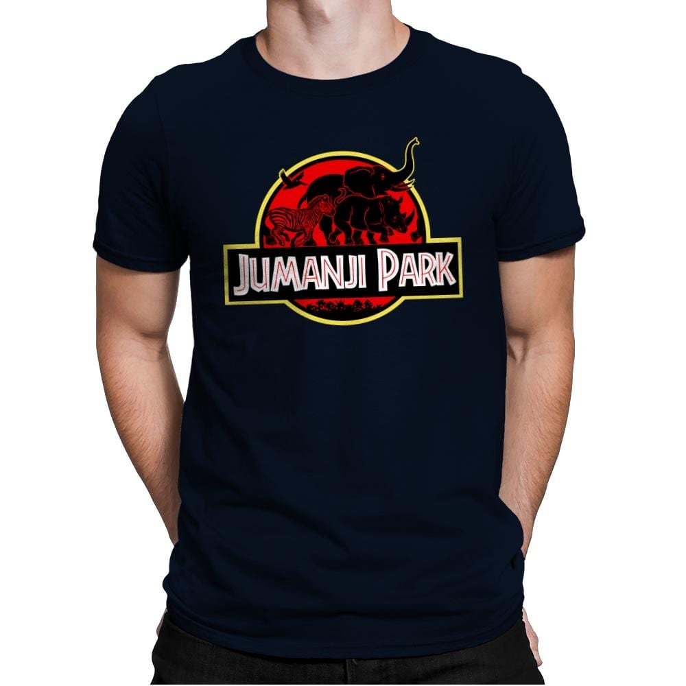 Jumanji Park - Mens Premium T-Shirts RIPT Apparel Small / Midnight Navy