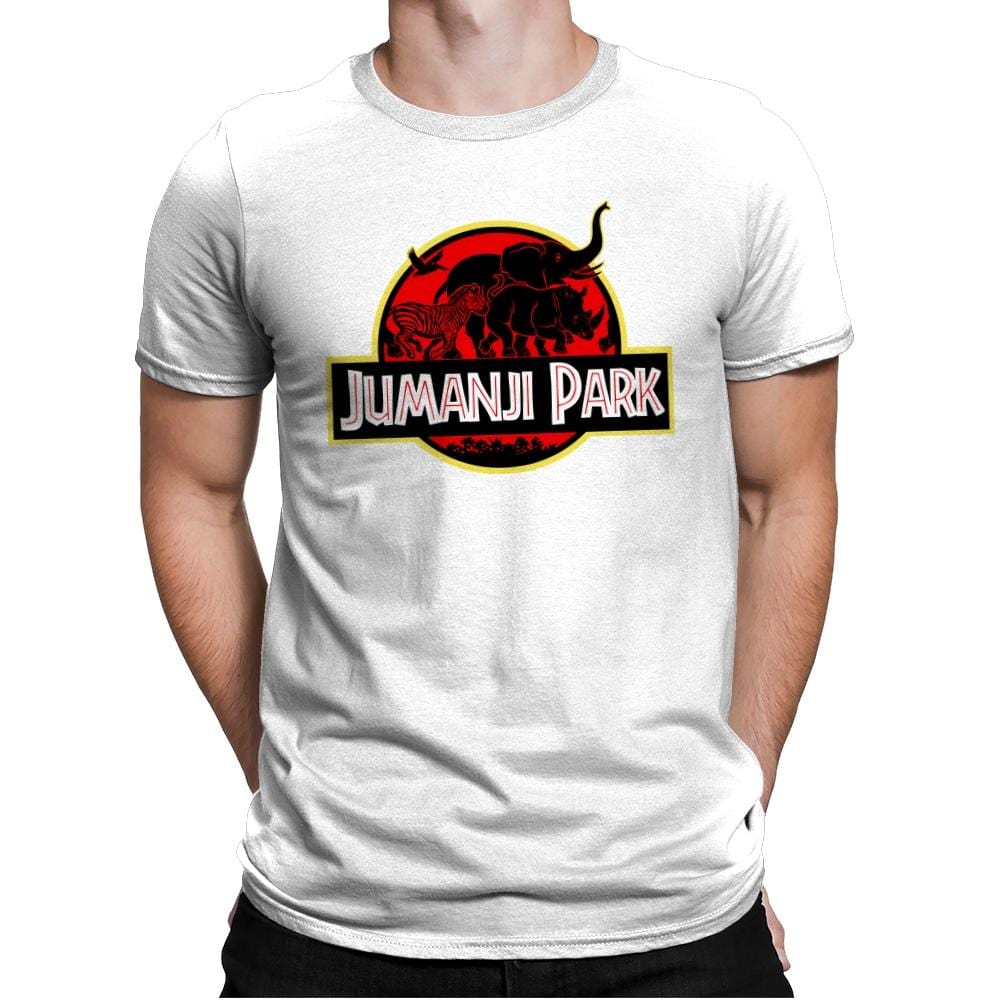 Jumanji Park - Mens Premium T-Shirts RIPT Apparel Small / White