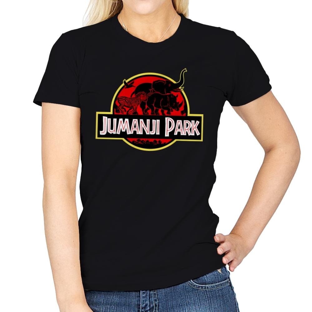 Jumanji Park - Womens T-Shirts RIPT Apparel Small / Black