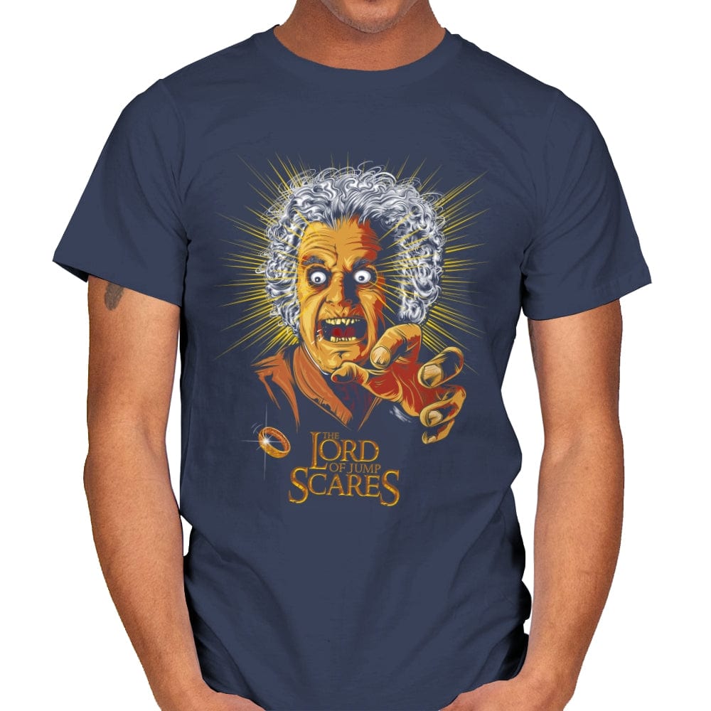 Jump Scare Lord - Mens T-Shirts RIPT Apparel Small / Navy