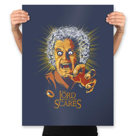 Jump Scare Lord - Prints Posters RIPT Apparel 18x24 / Navy
