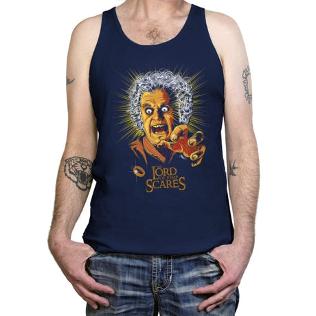 Jump Scare Lord - Tanktop Tanktop RIPT Apparel X-Small / Navy