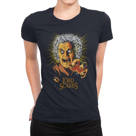 Jump Scare Lord - Womens Premium T-Shirts RIPT Apparel Small / Midnight Navy