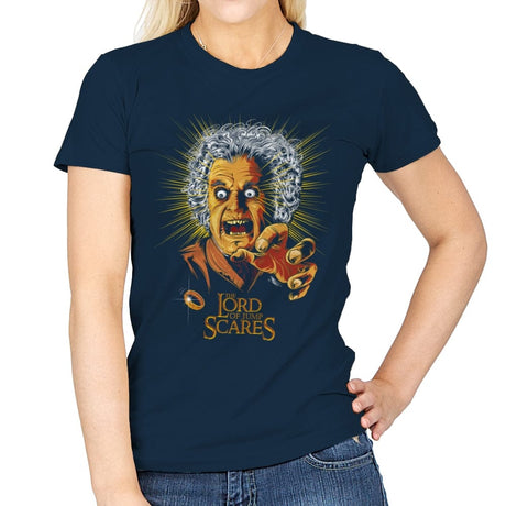 Jump Scare Lord - Womens T-Shirts RIPT Apparel Small / Navy