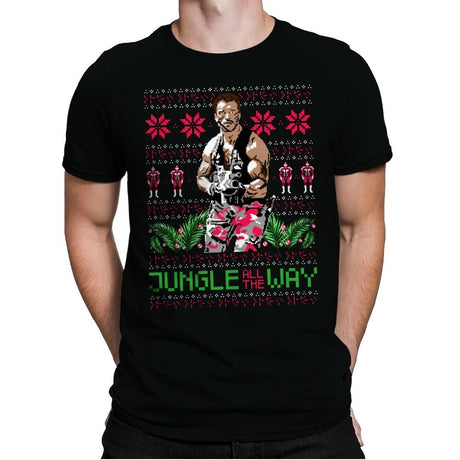 Jungle All The Way - Mens Premium T-Shirts RIPT Apparel Small / Black