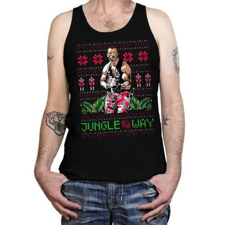 Jungle All The Way - Tanktop Tanktop RIPT Apparel X-Small / Black
