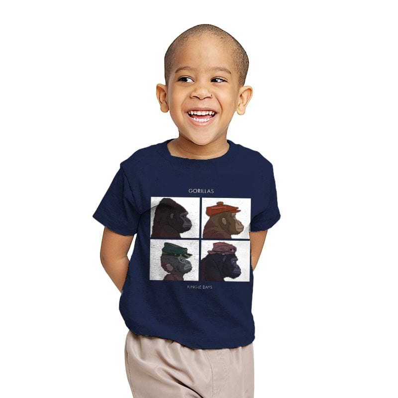 Jungle Days - Youth T-Shirts RIPT Apparel X-small / Navy
