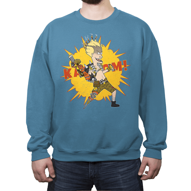 Junkholio - Crew Neck Sweatshirt Crew Neck Sweatshirt RIPT Apparel