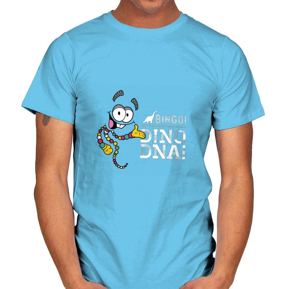 Jurassic Bingo! - Best Seller - Mens T-Shirts RIPT Apparel Small / Sky