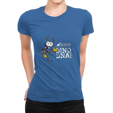 Jurassic Bingo! - Best Seller - Womens Premium T-Shirts RIPT Apparel Small / Royal